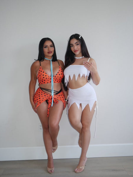 Make your bed rock sexy costume ( orange)3-092