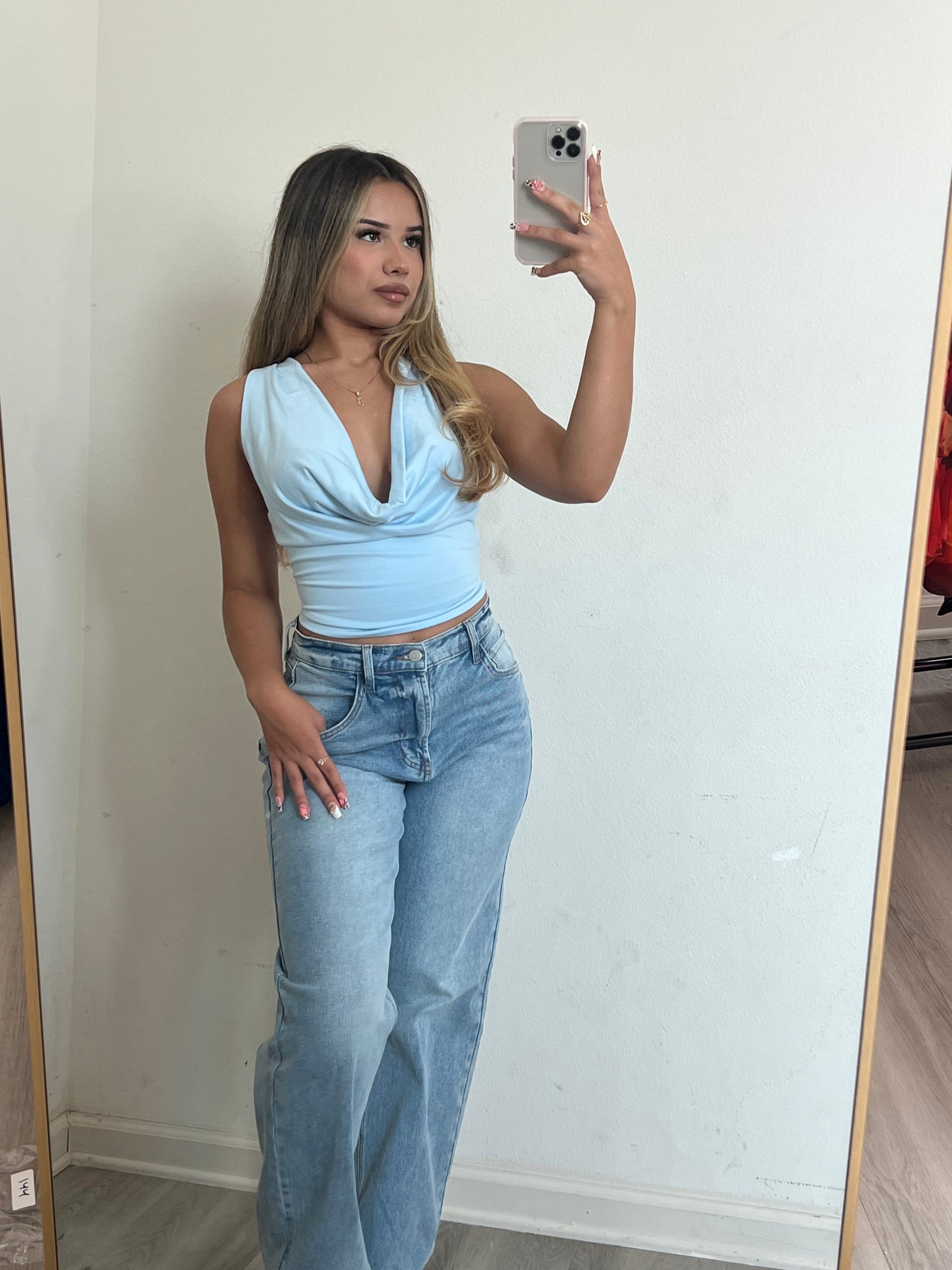 Shelby top (blue )144