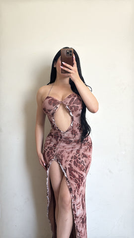 Dess cheetah dress 10652