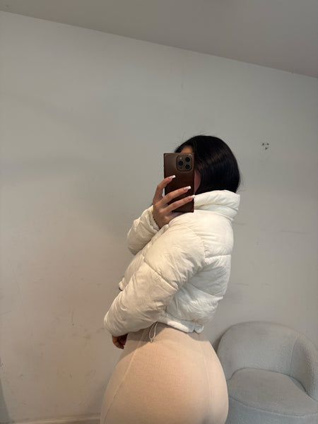 Anyssa Puffer Jacket (Off White) 80259