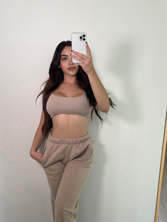 Mood two piece set (taupe )