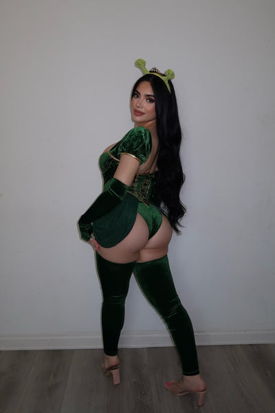 Far away princess Fiona Costume (green)555291