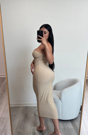 Mary glitter dress 388 (gold)
