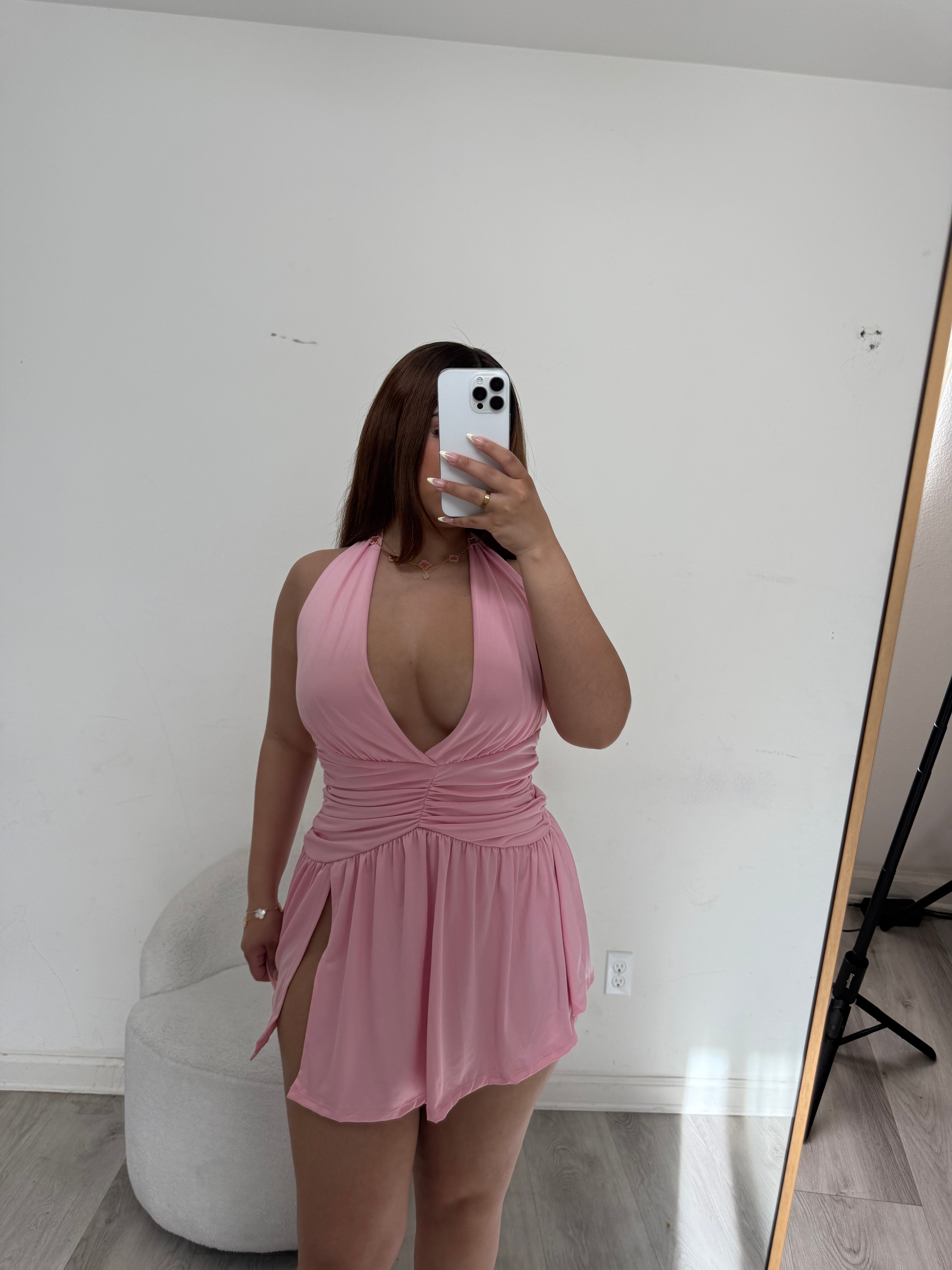 Pink it dress 1486
