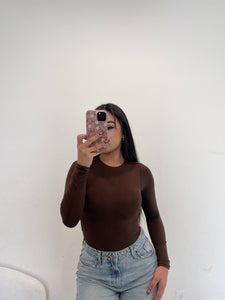Celi bodysuit 6452 (brown)