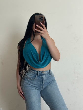 Halley top (teal)