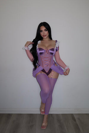 Rapunzel Costume (lavender )555393