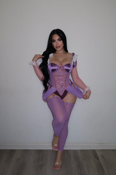 Rapunzel Costume (lavender )555393