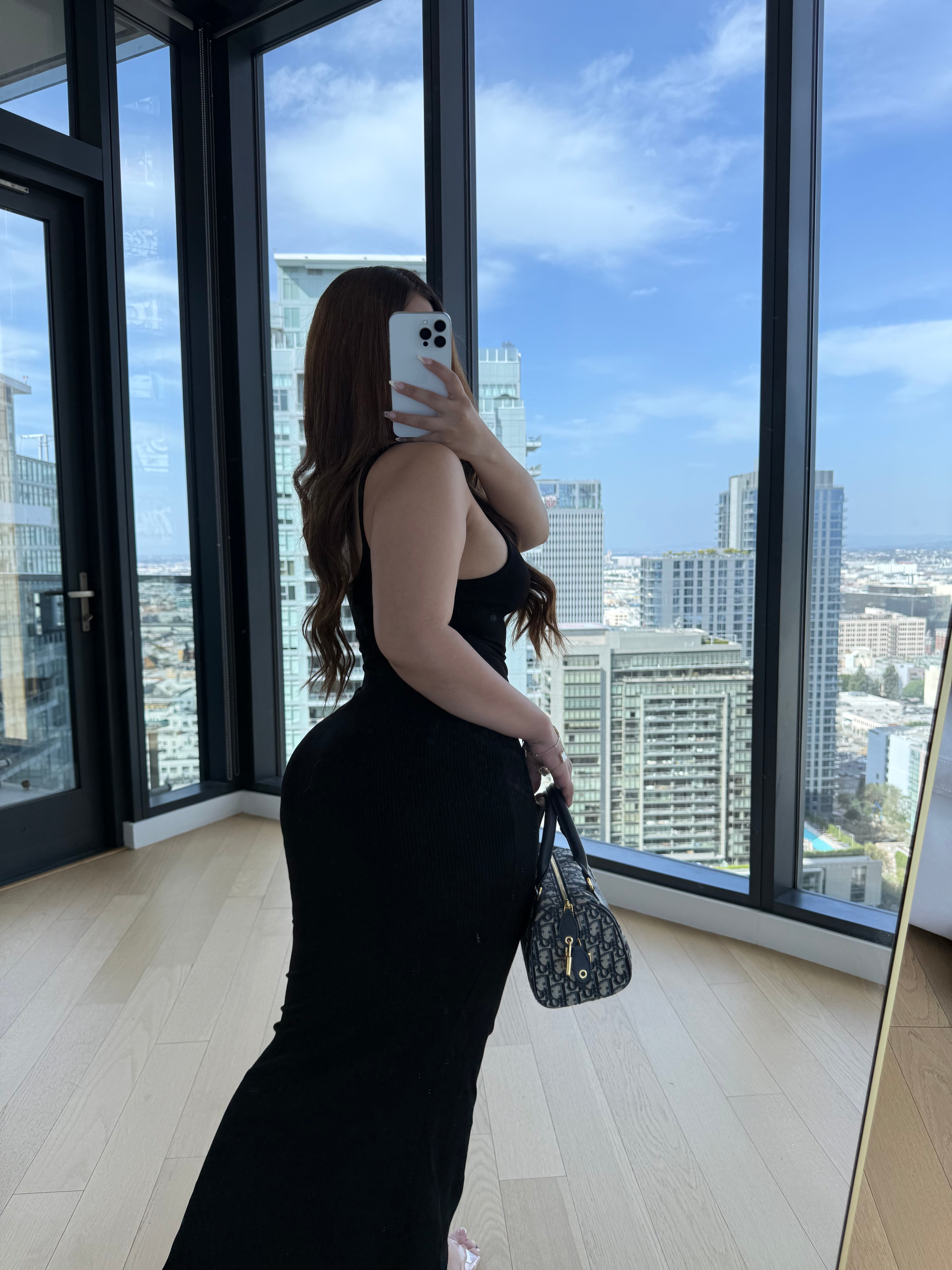 Lisandra dress (black)
