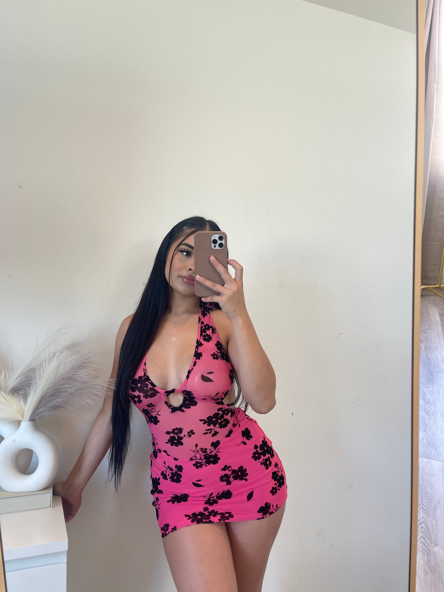 Naty dress (fuchsia ) 1546