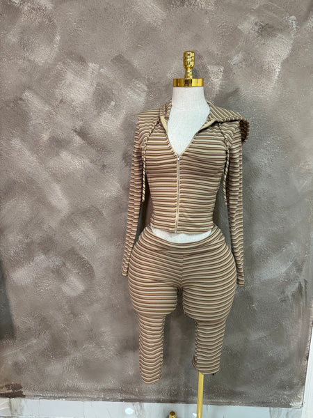 Alina stripe set