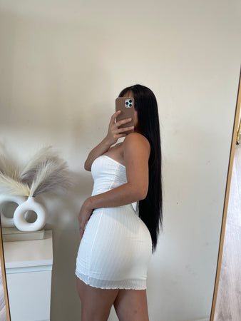 Nini white dress 16387