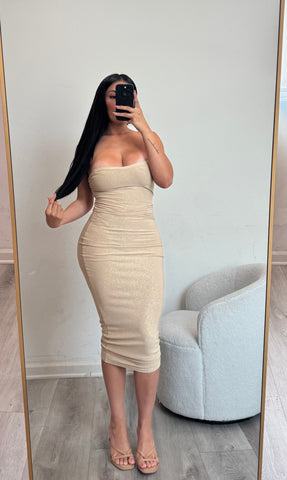 Mary glitter dress 388 (gold)