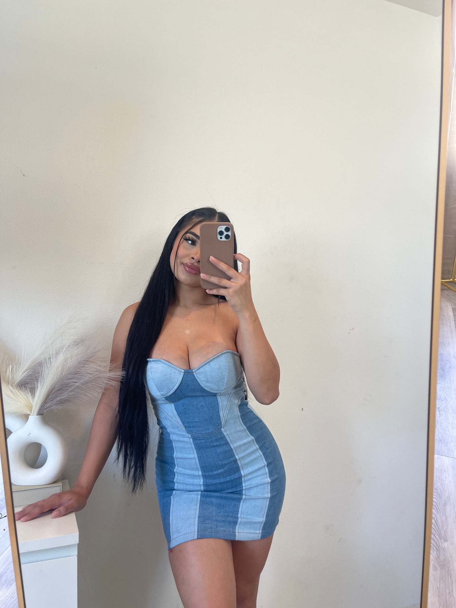 Prissy denim dress