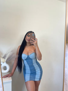 Prissy denim dress