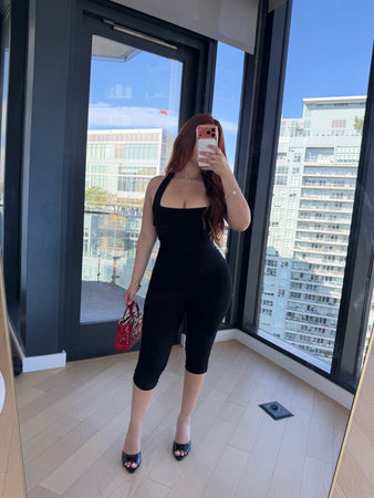 Sierra ribbed romper 3365