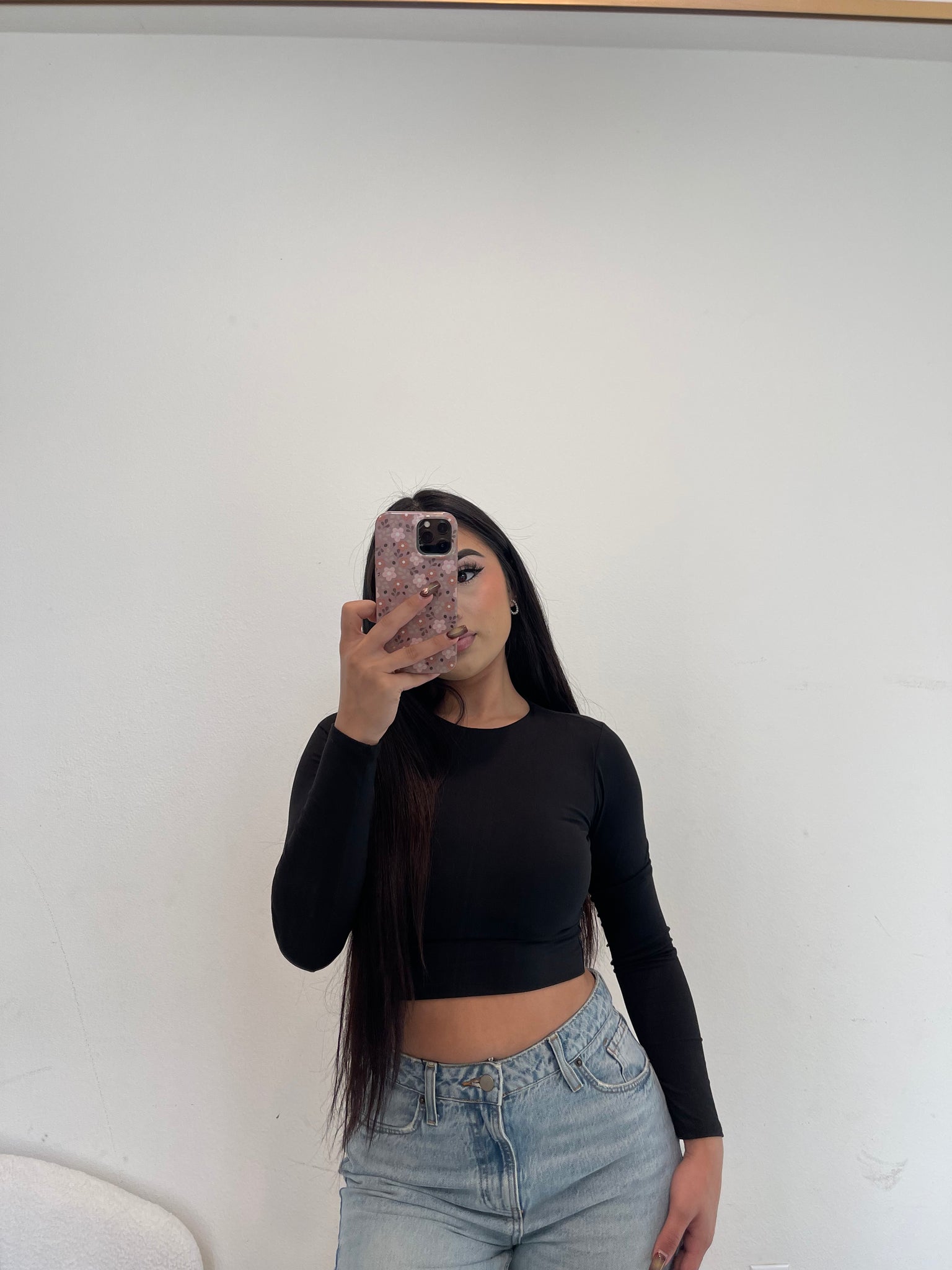 Hely double layer top 6479 (black)