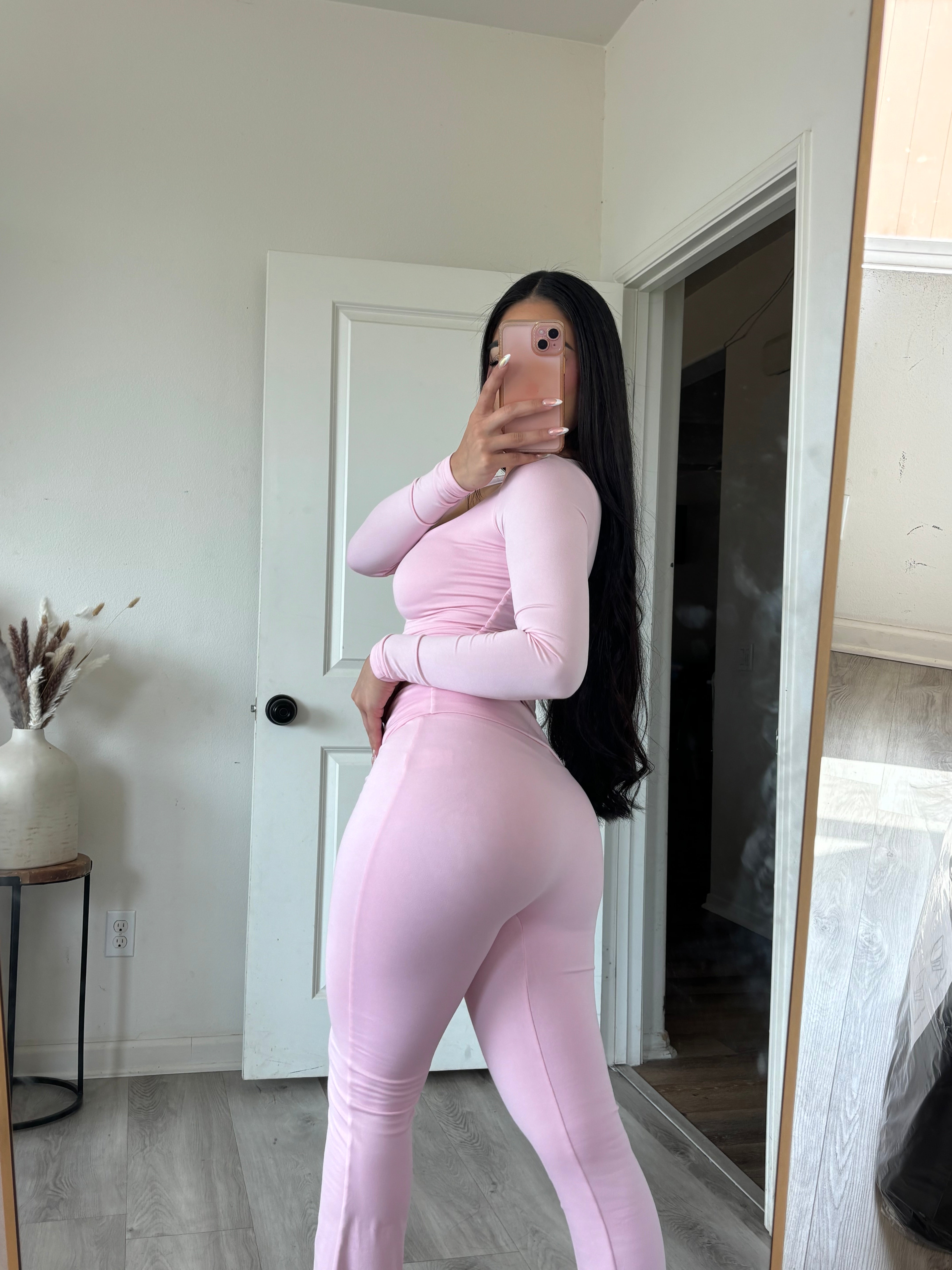Maya two piece set  (pink)1090