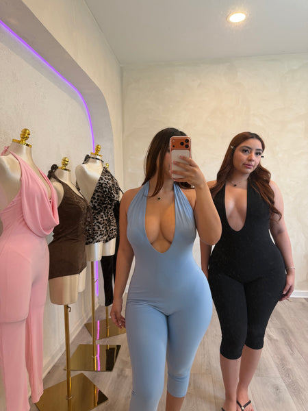 Bri capri jumpsuit 8920