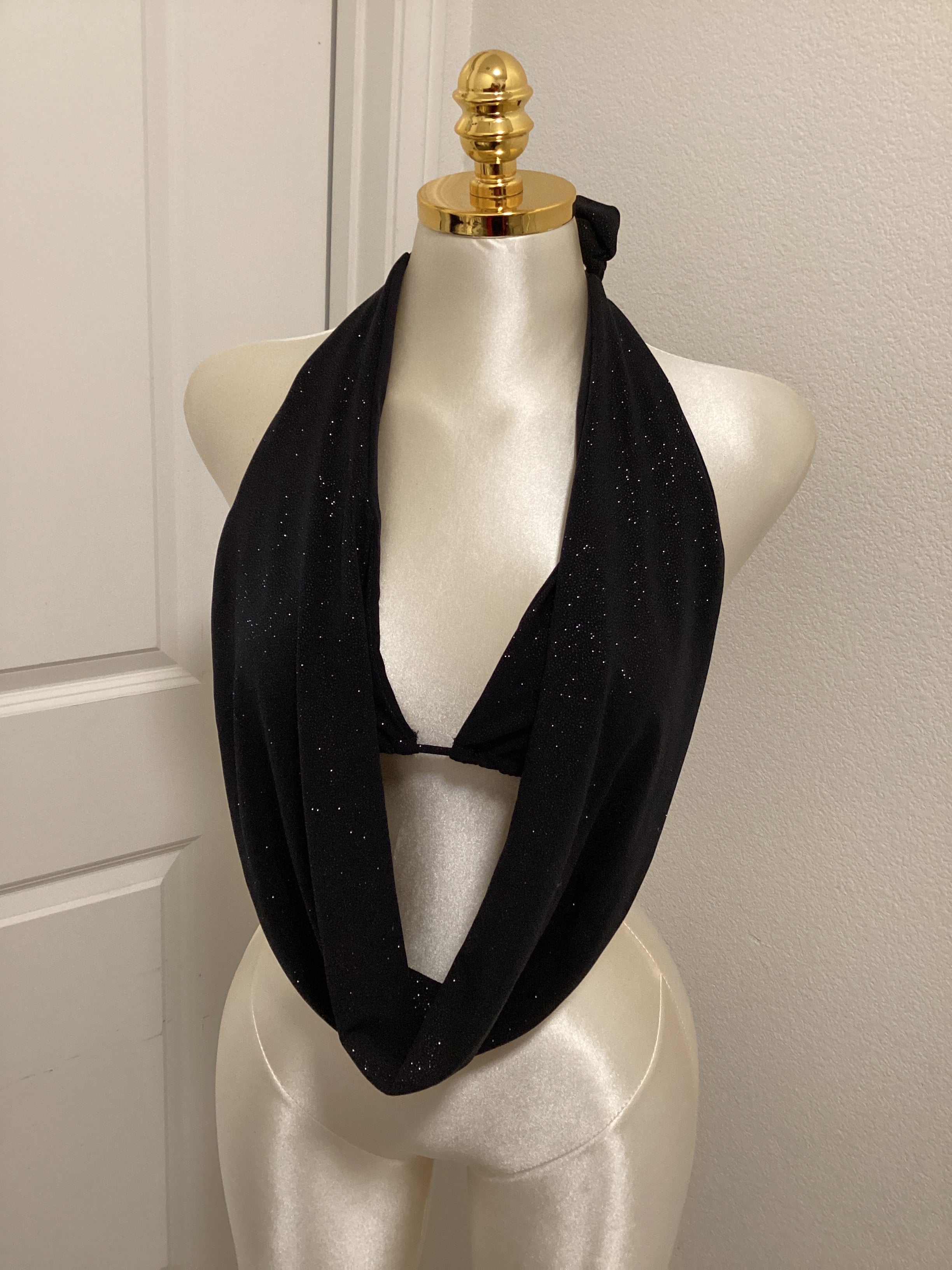 Glitter top (black) 173