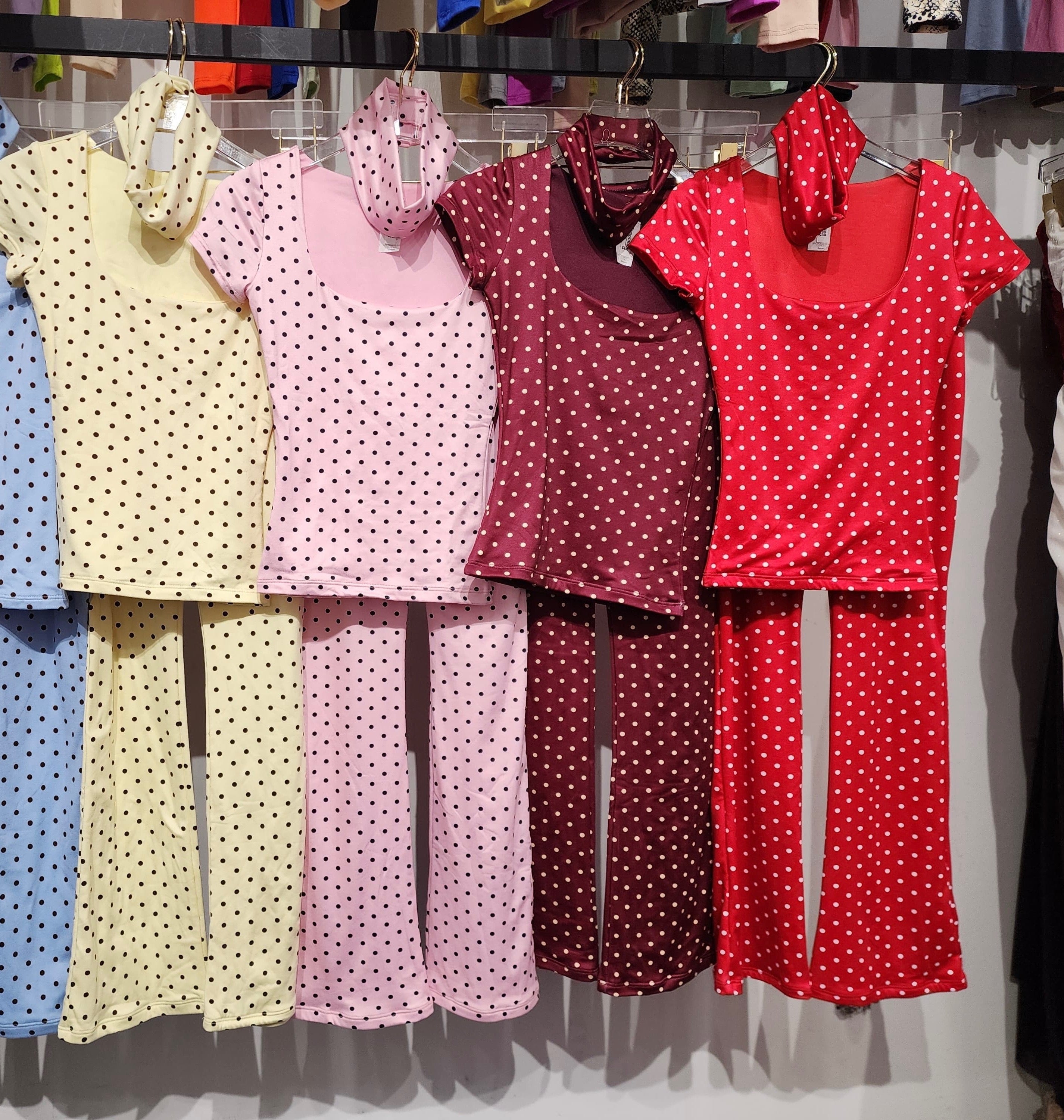 Donna polka dot set