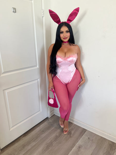 Playboy bunny costume( pink)