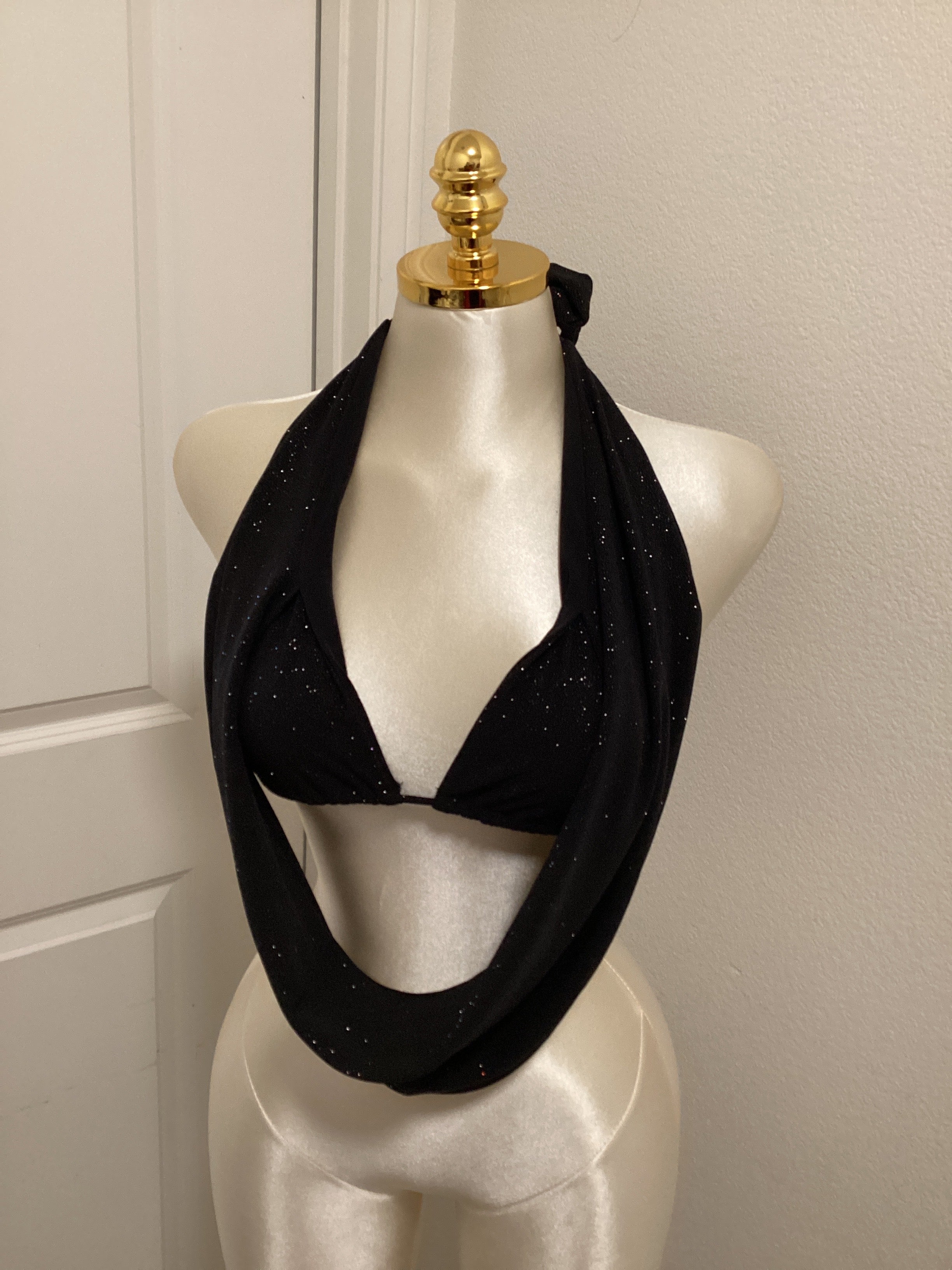 Glitter top (black) 173