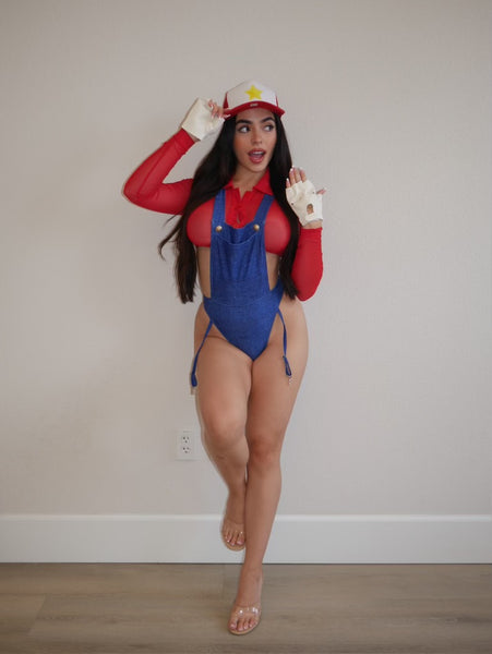 It’s Miami video game costume( red)3-200
