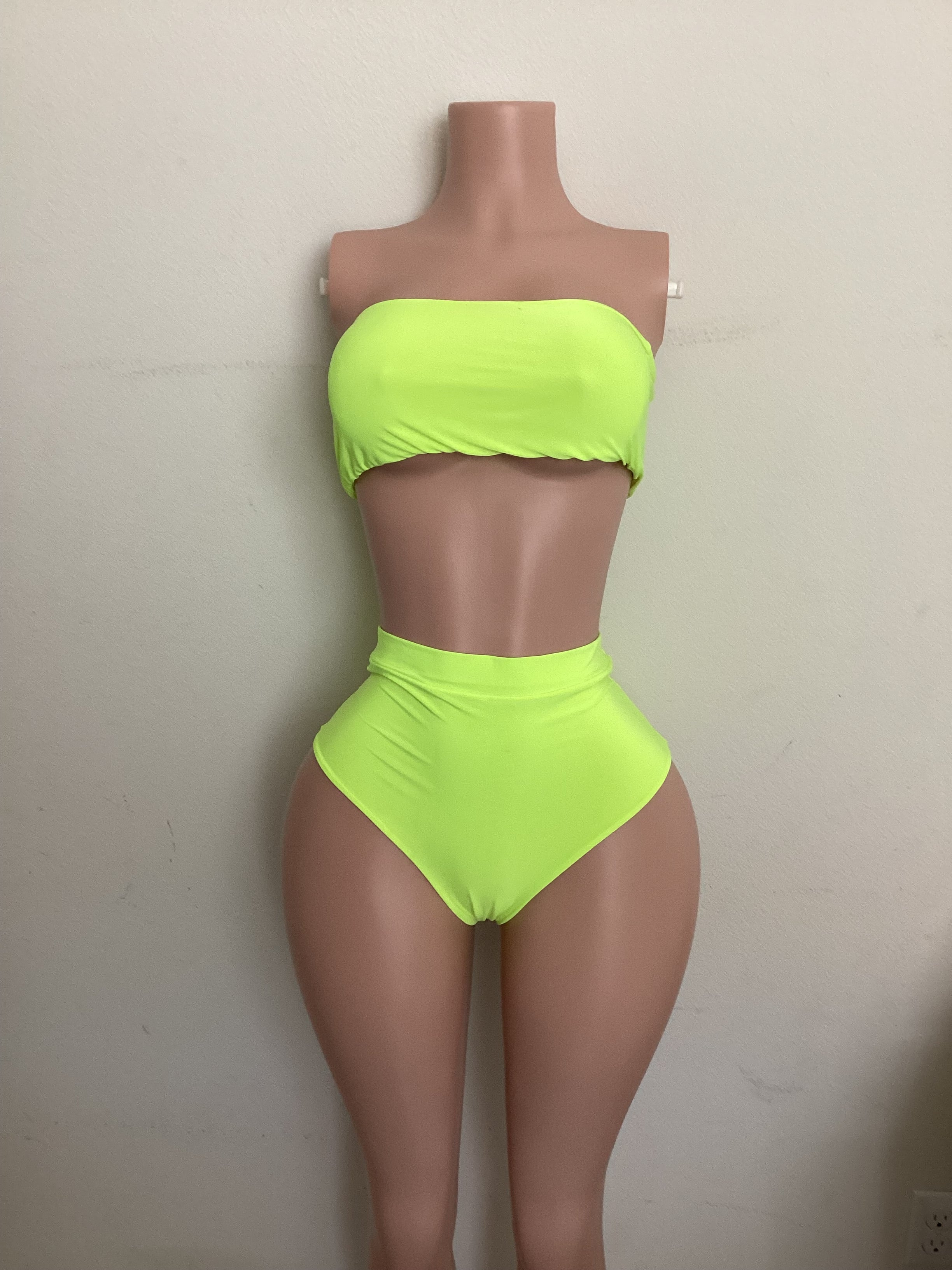 Neon bikini set