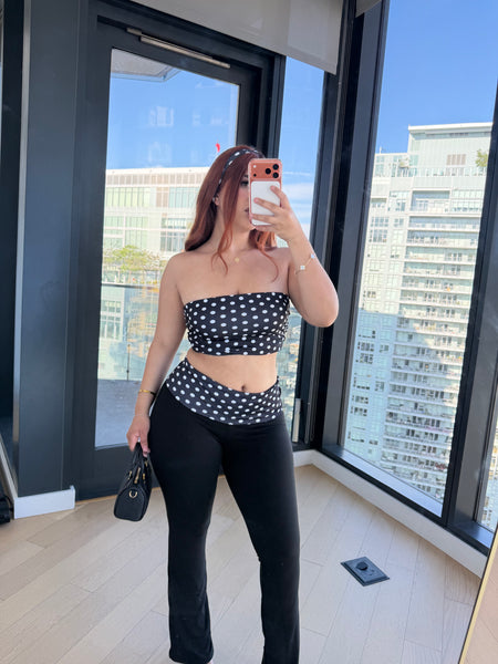 Karla polka dot set