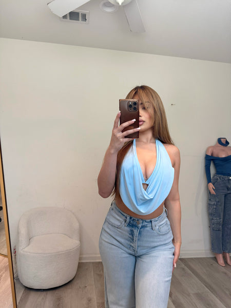 Jess top (blue ) 7106