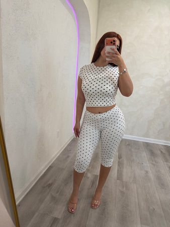 Tammy polka dot set 9150