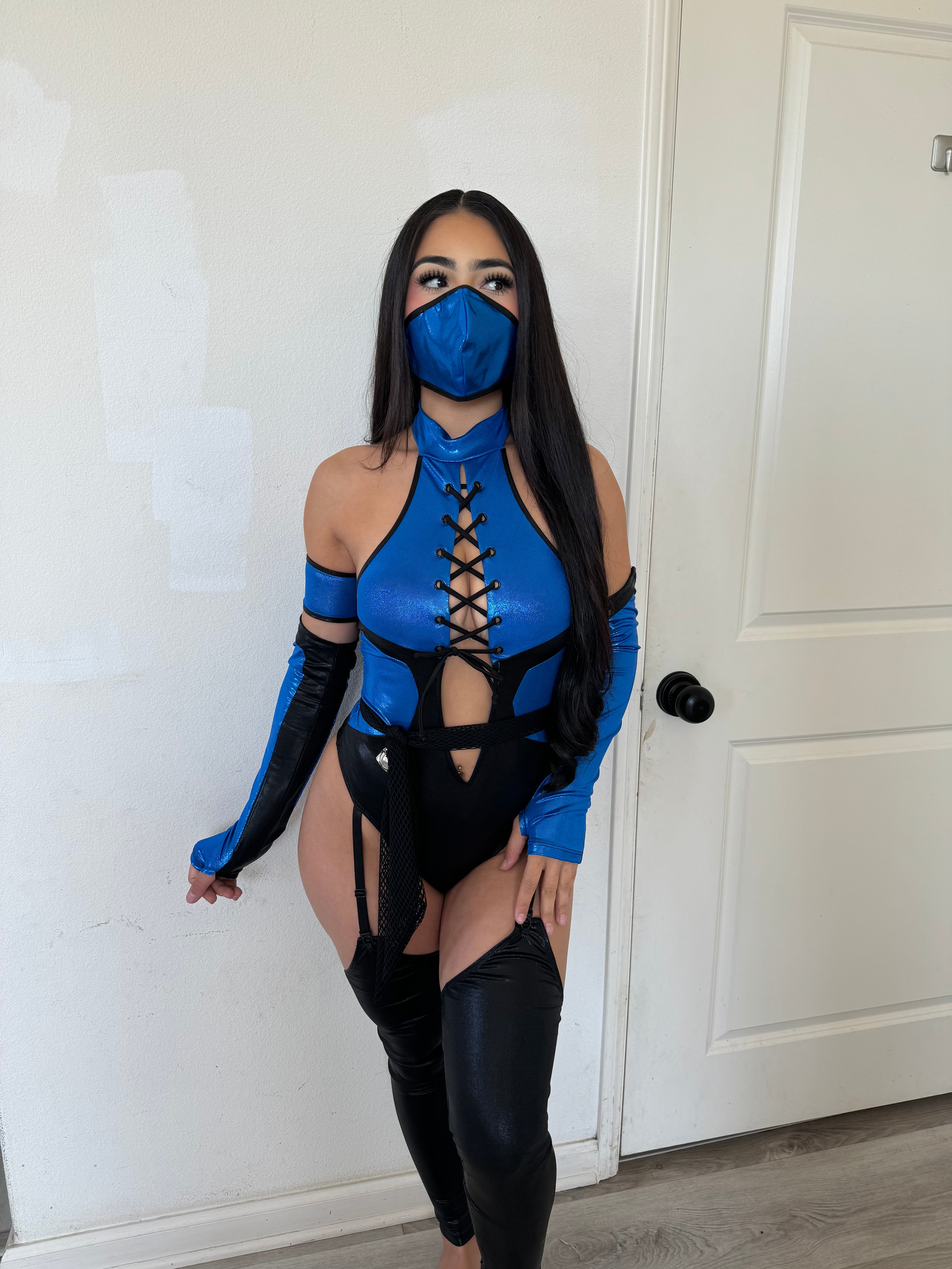 Ninja costume (blue )554837