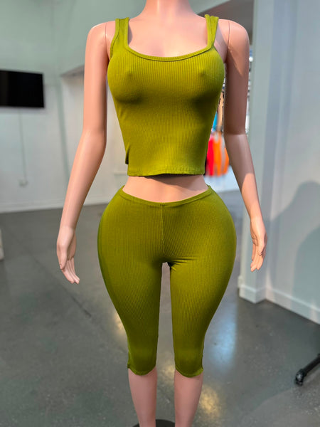 Graciet snatch two piece set