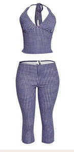 Val two piece set (Blue) 3108