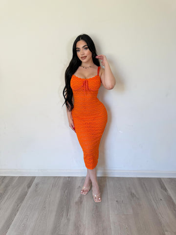 Catherine dress (orange)60090