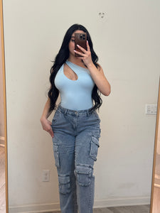 Jericka bodysuit (light blue) 103