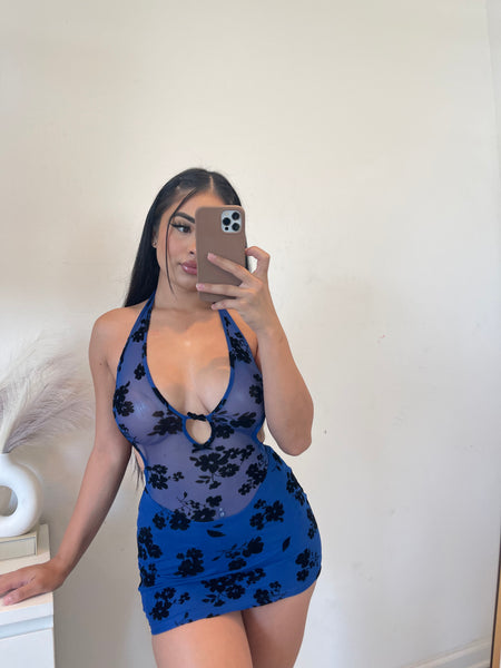 Naty dress (blue) 10546