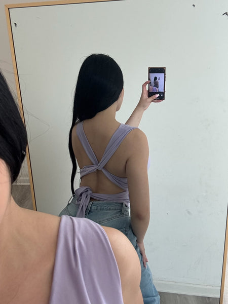 Shelby top (lavender)