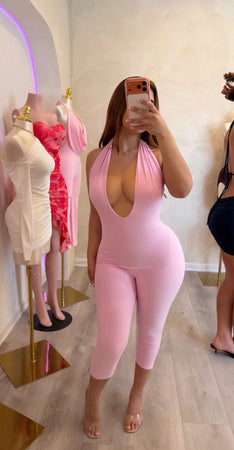 Bri capri jumpsuit 8920