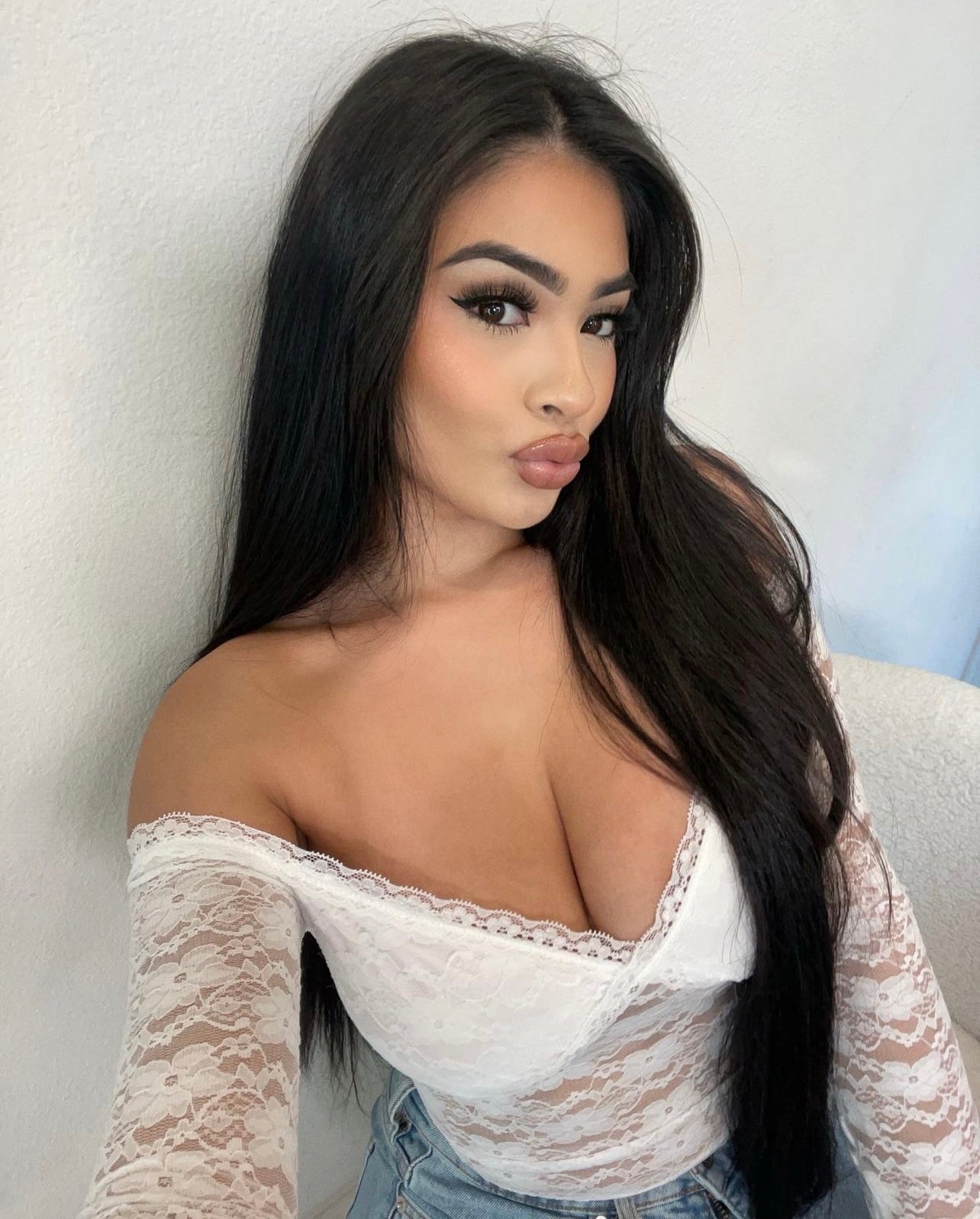 Nathali lace long sleeve