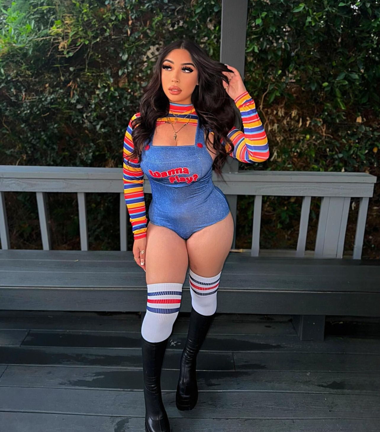 Chucky sexy bodysuit costume 550303