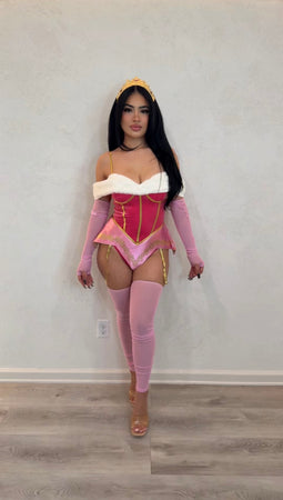 Pink princess movie character costume (pink)555390