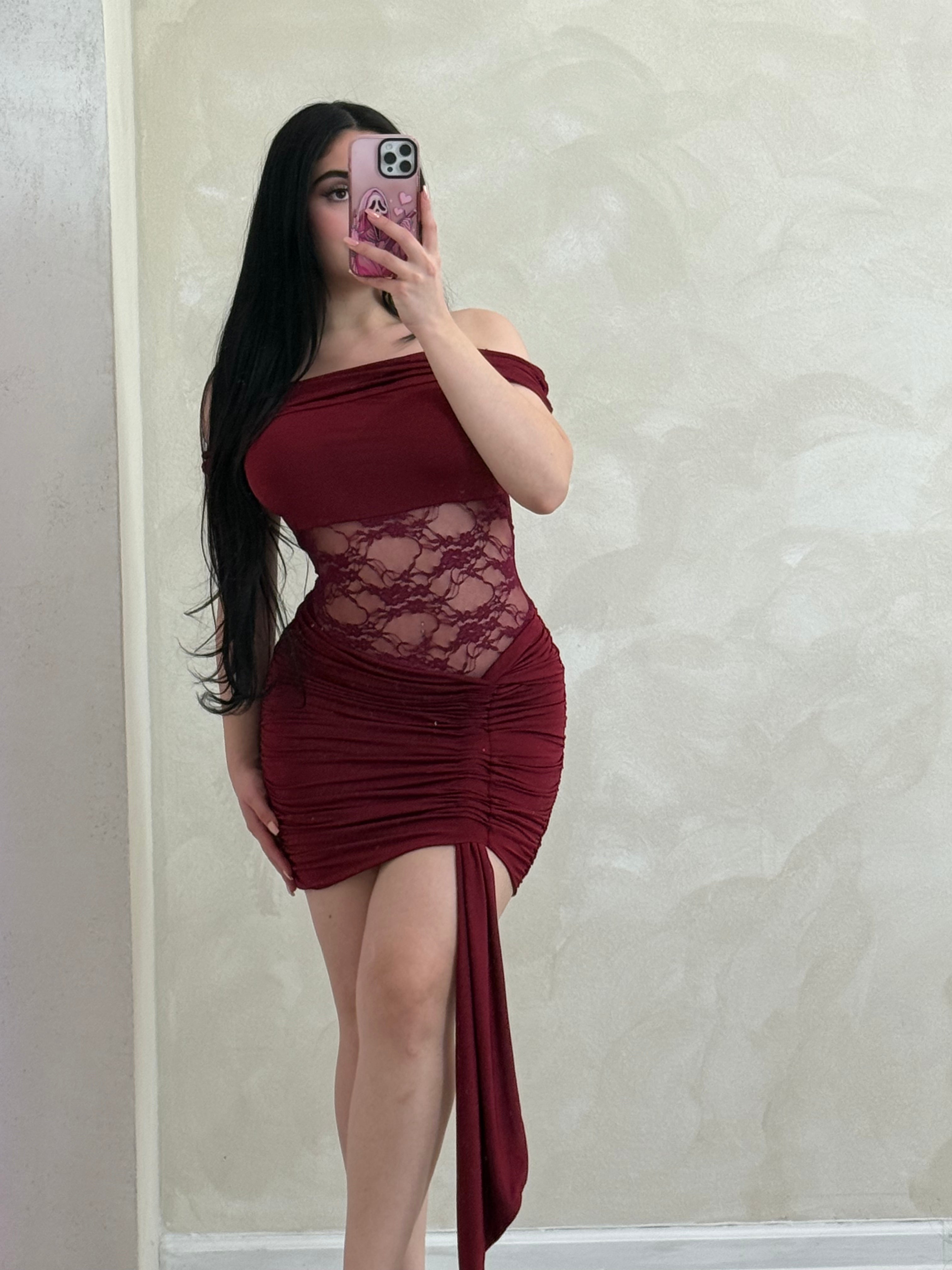 Rebecca Lace Dress 1057