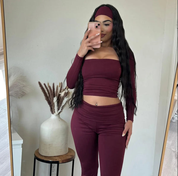 Haily long sleeve 3 piece set  402