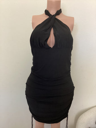 Norma plus size dress (black)4340