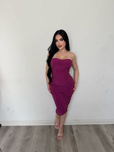 Mary glitter dress 388 (magenta)