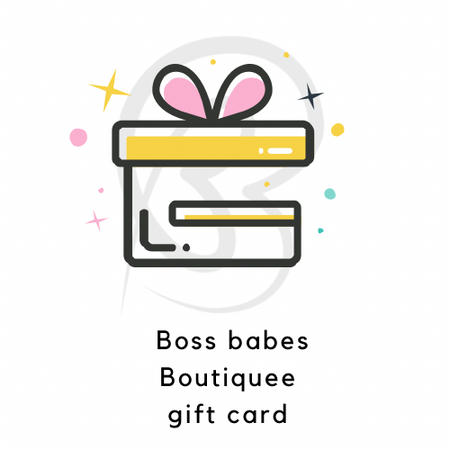 boss babes Boutiquee gift card