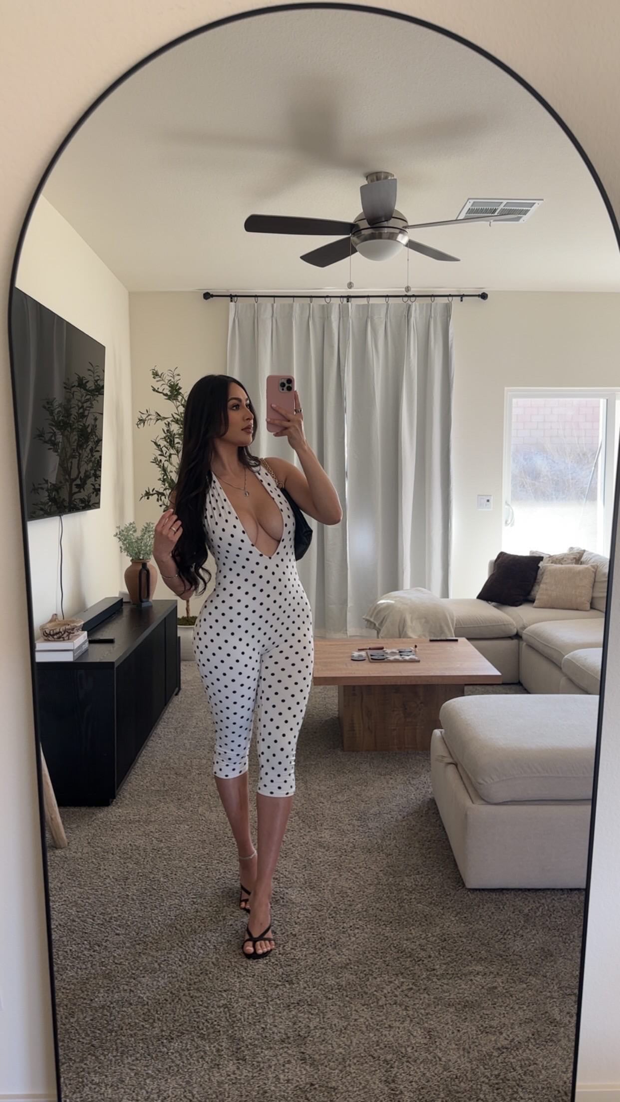 Linda capri romper