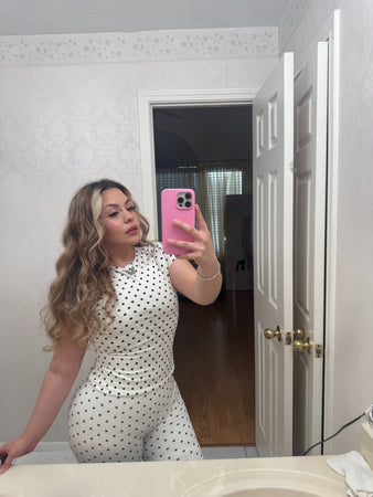 Tammy polka dot set 9150